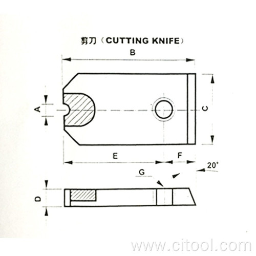 Tunsgsten Carbide Cutting Knife Die For Bolt Fastener